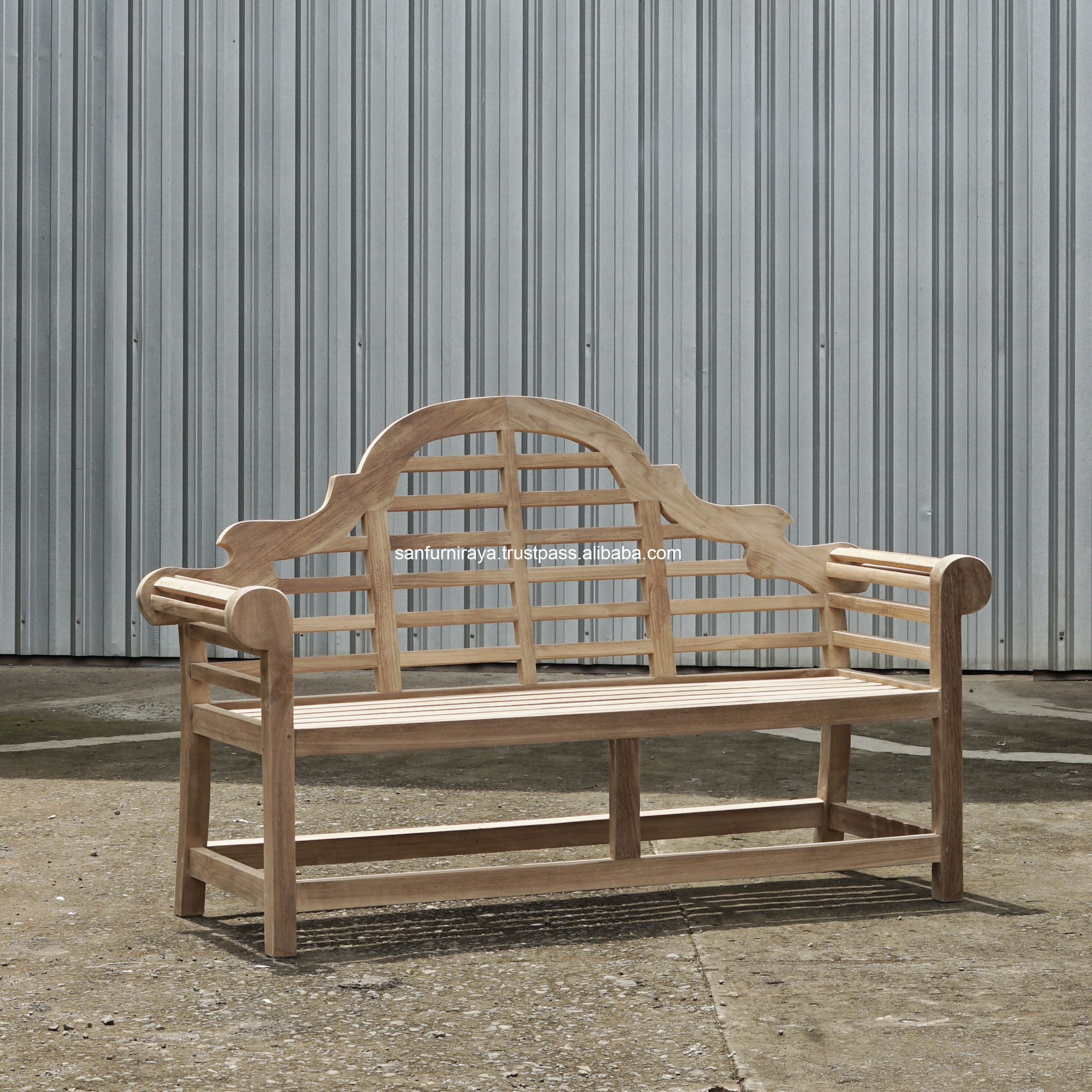 Marlborough 2-Seater Bench Teak Wood Garden Outdoor Furniture Indonesia Thailand Vietnam China Great Quality Cheap Price Five St