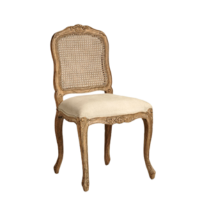 High Quality Vintage Restaurant Wooden Hand carved Dining Rattan Back Chair comfortable chair Wholesale Price