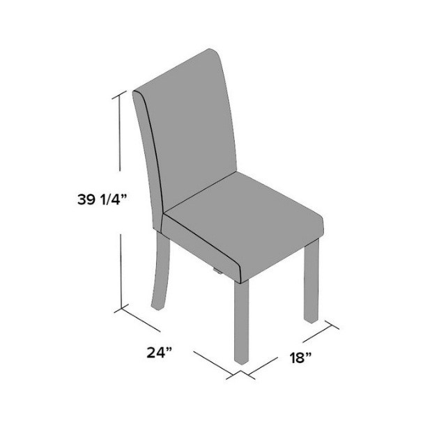 High back dining chair with synthetic leather dining furniture direct use handmade from Central Java Indonesia