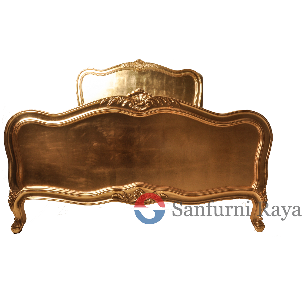 Turkish Luxury Royal French Style Furniture Bed Pakistani