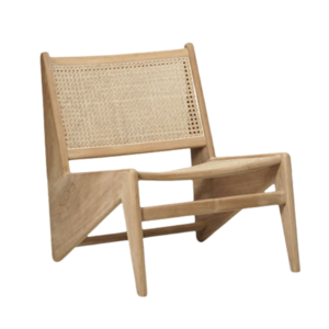 New Product Furniture Outdoor Lounge Chair for Garden Living room Furniture with rattan from solid teak wood Armchair