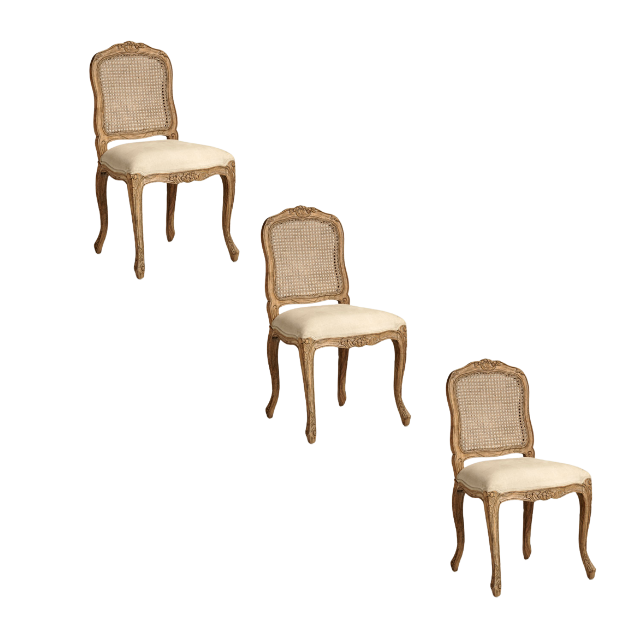 High Quality Vintage Restaurant Wooden Hand carved Dining Rattan Back Chair comfortable chair Wholesale Price