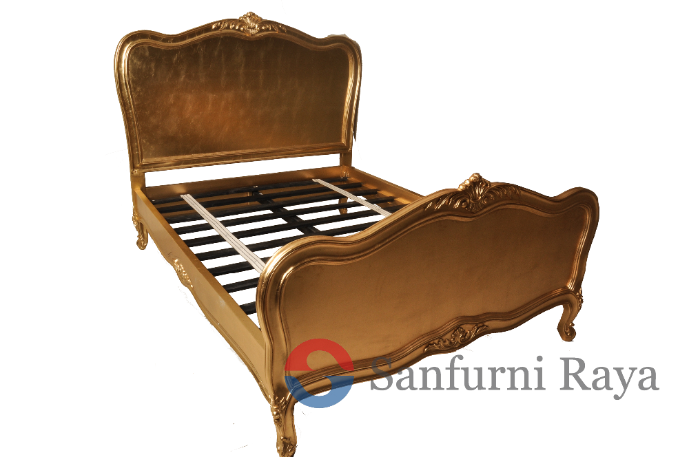 Turkish Luxury Royal French Style Furniture Bed Pakistani