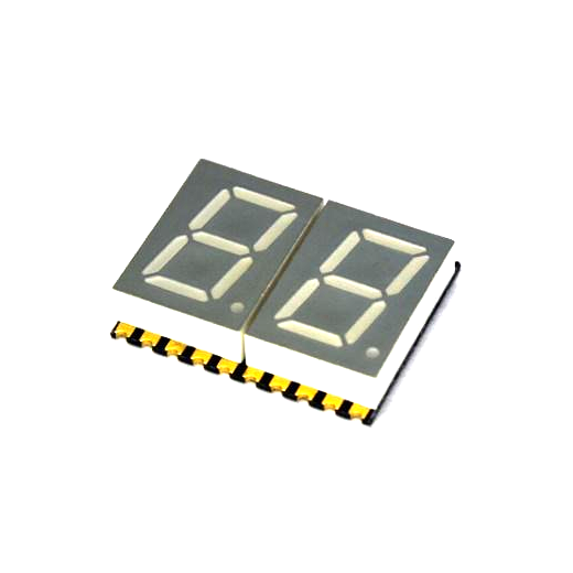 0.30 inch ultra thin full color surface mount  3020 SMD SMT 2 digit 7 segment led display