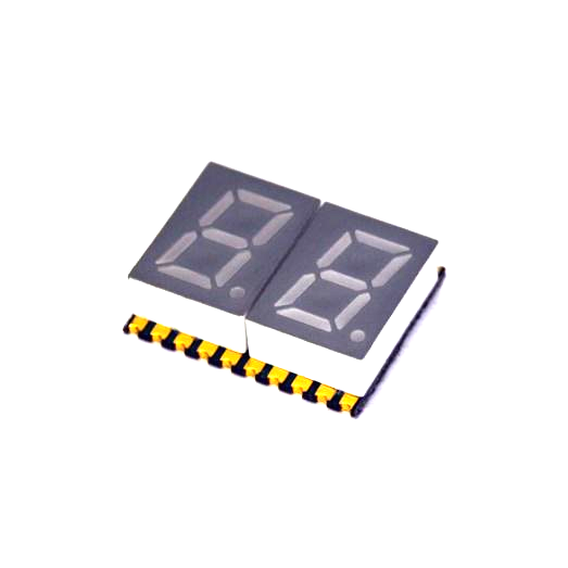 0.30 inch ultra thin full color surface mount  3020 SMD SMT 2 digit 7 segment led display