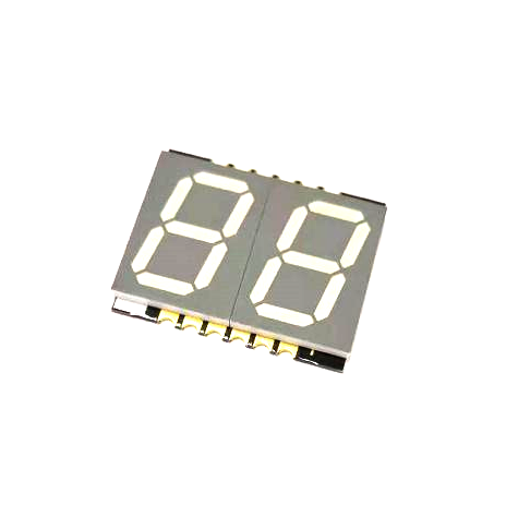 0.30 inch ultra thin full color surface mount  3020 SMD SMT 2 digit 7 segment led display