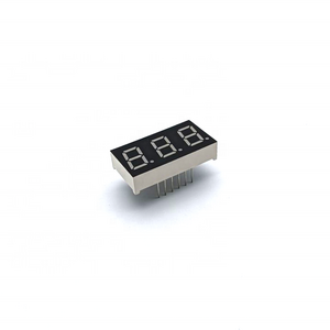 8 mm 3 digit 7 segments customized 0.80 inch multi color 7 segment numeric led display for home appliance