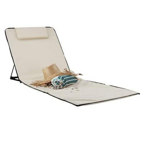 Hot Sell Beach Lounger, Outdoor Garden Patio Recliner Sun Bed Adjustable Pool Beach Sunbathing Lounge Chair With Headrest/