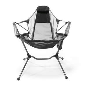 Outdoor Lightweight Durable Aluminium, Frame Fishing Beach Chair Reclining Camping Swinging Hammock Folding Rocking Chairs/