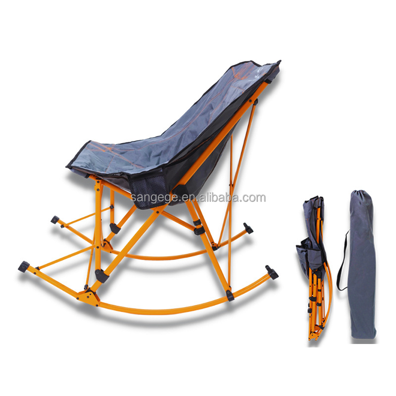 Outdoor Luxury Relax Ultralight Portable Foldable Travel Hiking Camping Reclining Hammock Swing Rocking Moon Chairs For Adults