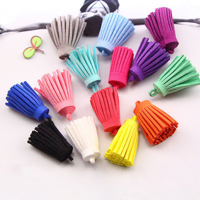 Wholesale 3CM Fashion New Suede Leather Tassels For Bag Decoration