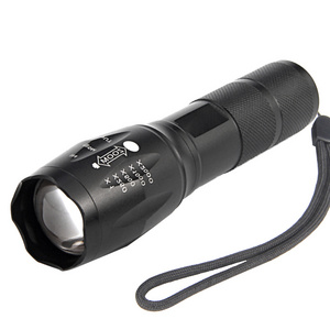 10W XML-T6 LED Zoomable Handheld Torch Light Pocket Aluminum Powerful Flashlights For Hunting