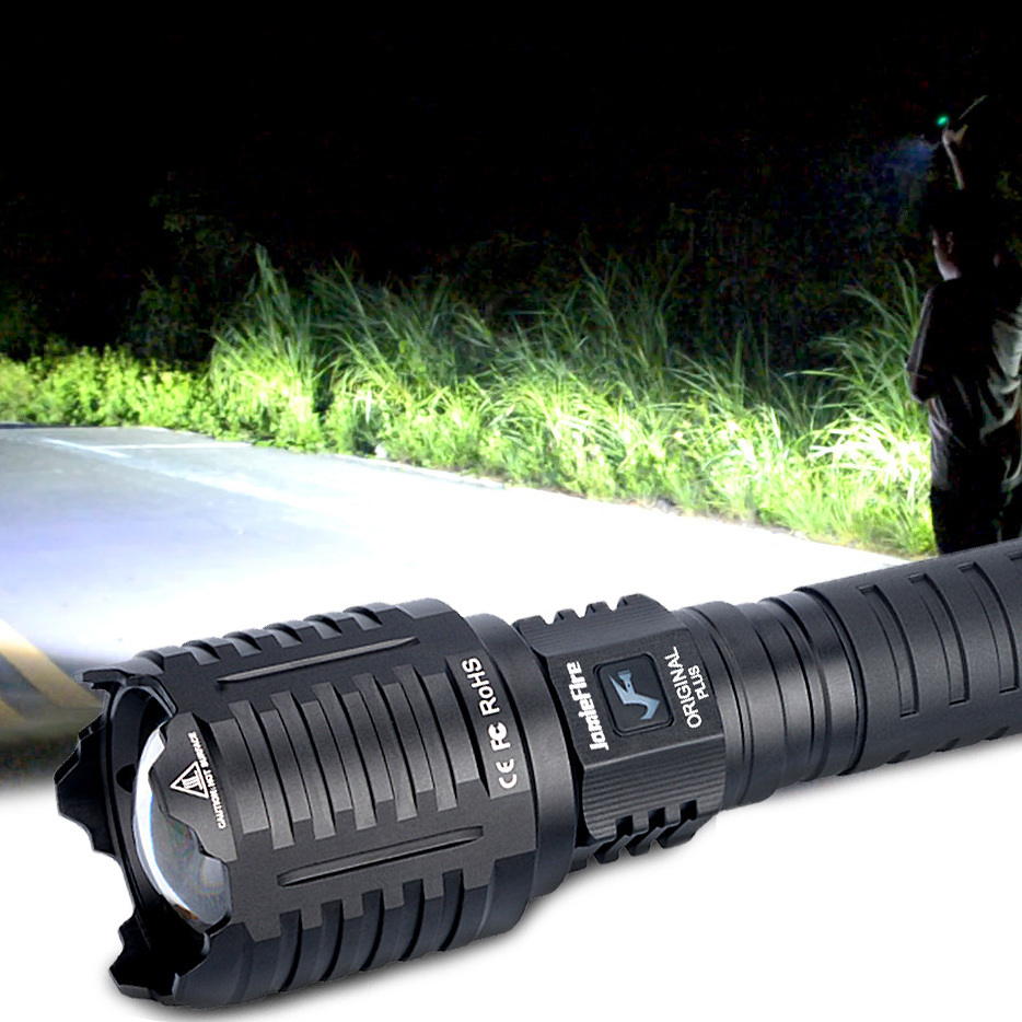 XHP160 Led Flashlight Waterproof 6800 Lumens Tactical Flashlight Rechargeable Led Lantern Zoom Hunting Bright Work Light