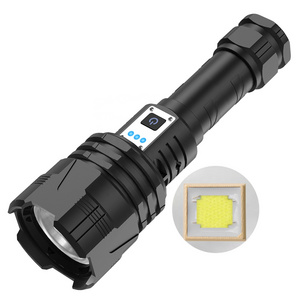 Powerful Spotlight Heavy Duty Torch 2KM Long Range Beam High Power Rechargeable Hunting Flashlight 10000 Lumen