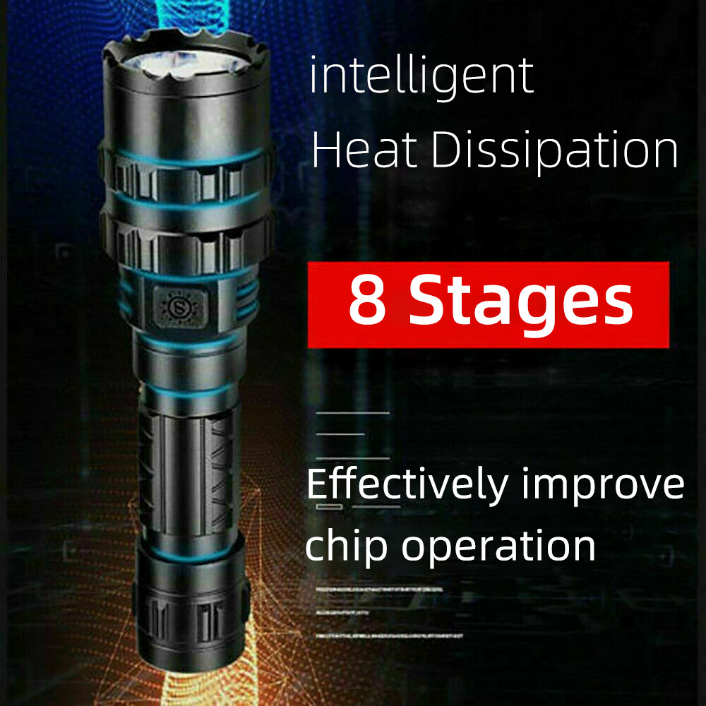 Super Bright XML-L2 High power Rechargeable hunting lantern Long Range Torch Light waterproof Micro USB Tactical Flashlight