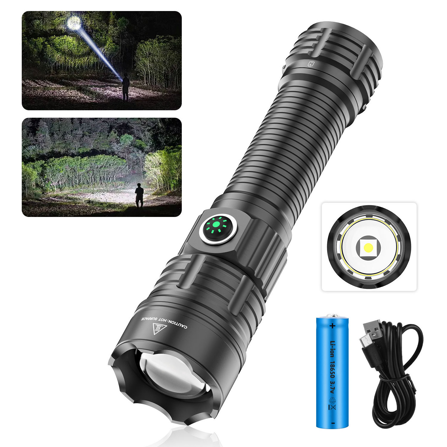 New Multifunctional Magnetic Led Clip Light And Flashlight With Magnets And Pick Up Tool