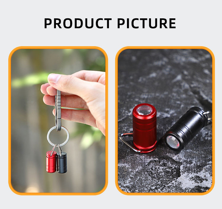 Pocket Small LED Touch light Strong linterna Super Bright Waterproof Rotary switch EDC Metal LED XPE Mini Flashlight