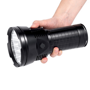 New LED High Built-in Power Bank Rechargeable Long Range Reflector XHP70.2 Torch Linterna Flashlight 70000 Lumen