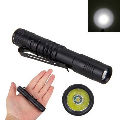 ultra-small mini LED flashlight battery-powered handheld penlight tactical pocket flashlight