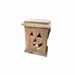 HALLOWEEN LANTERN PARTY DECORATIVE HOT SELLING FANCY DESIGN WOODEN VINTAGE JACK O LANTERN