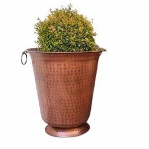 PLANTER HOME DECORATIVE FLOWER POTS GOOD QUALITY NEW ARIVAL 100% PURE SOLID COPPER FLOWER POT