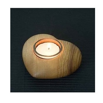 WOODEN CANDLE VOTIVE SET OF 3 HOME DECORATIVE TEA LIGHT HOLDER CLASSIC DESIGN WOODEN CANDLE HOLDER