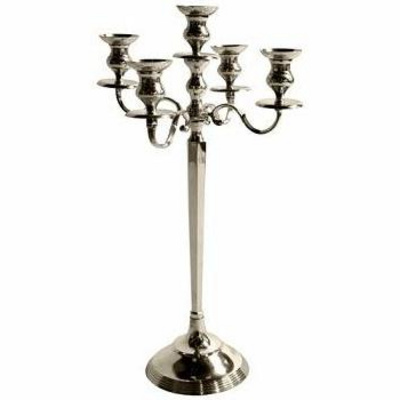 SOLID ALUMINIUM CANDELABRA CANDLE HOLDER CLASSIC DESIGN METAL TEA LIGHT HOLDER LOW PRICE STYLES CANDLE STAND