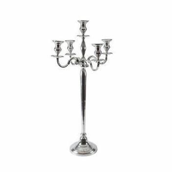 SOLID ALUMINIUM CANDELABRA CANDLE HOLDER CLASSIC DESIGN METAL TEA LIGHT HOLDER LOW PRICE STYLES CANDLE STAND