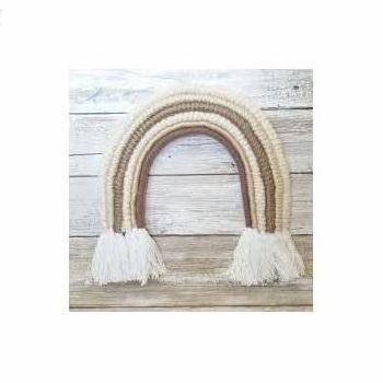 Wall Hanging Kids Room Decoration Macrame Classic Design Wall Tapestry Handmade Cotton Rope Macrame Wall Hanging