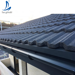 Korean Roof Tiles Standard Anti-Algae Stone Coated Harvey Tiles Roofing Sheet Tiles South Africa Zimbabwe Zambia House Roof