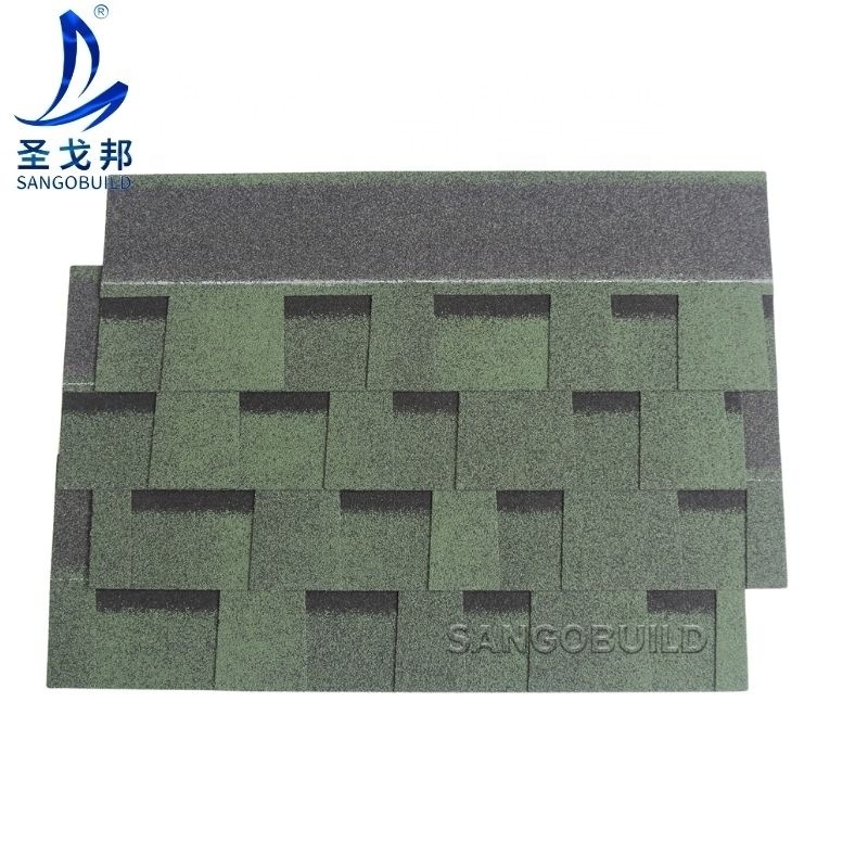 China factory price building material wooden house waterproof fiberglass asphalt roofing shingles thatch roof tiles