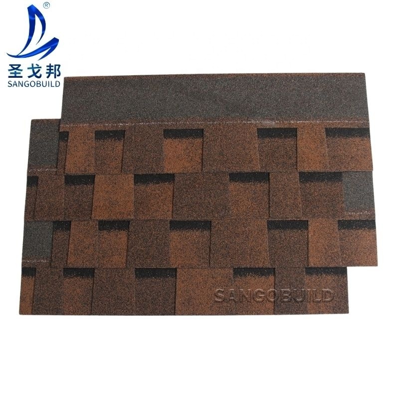 Architectural asphalt shingles roofing bitumen material hexagonal laminated 3tab shingles roofing fiberglass asphalt tiles price