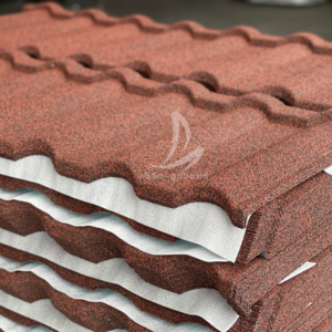 Africa lightweight stone coated roof tiles zinc aluminium roofing sheet in Jamaica