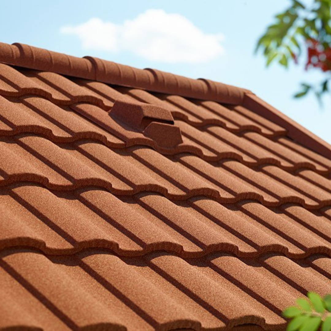 India Hotsale CE certify Roof Tiles Roman/Rainbow Roofing Sheet Stone Coated Metal Roof Tiles