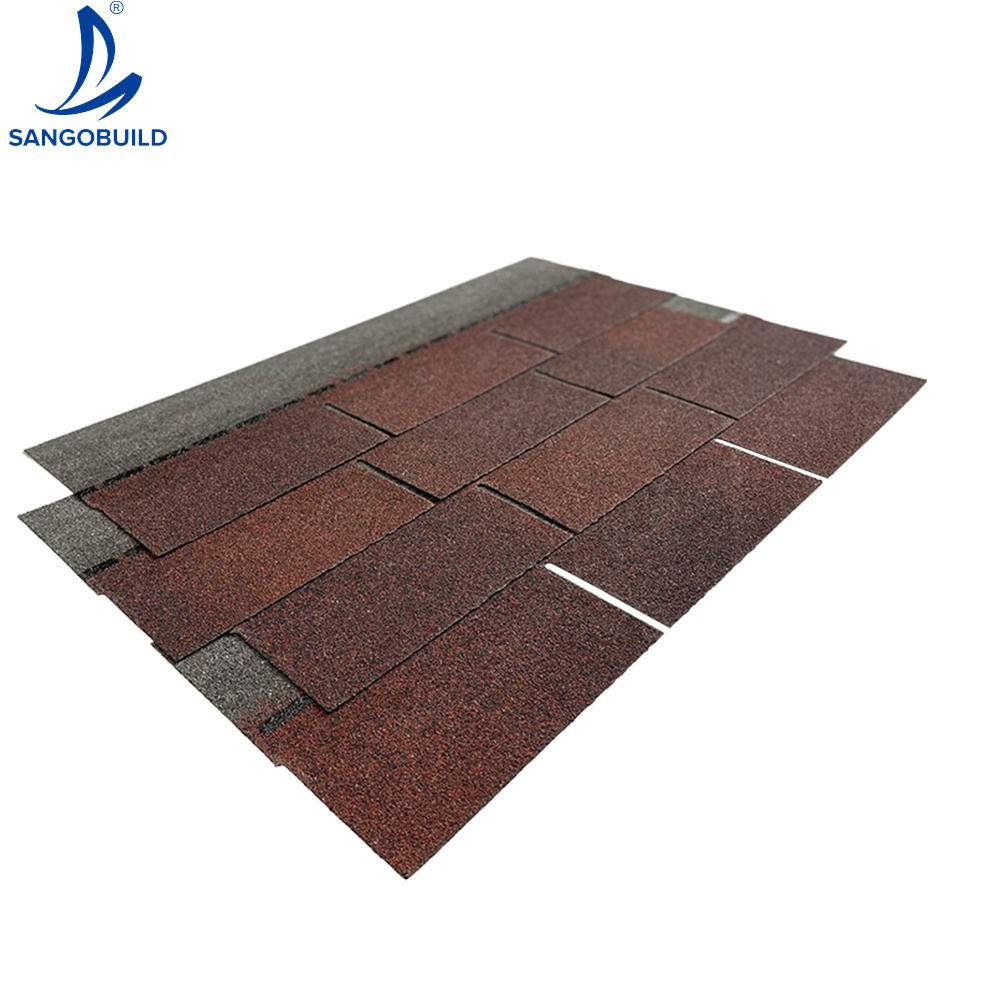 OEM Asphalt Roofing Shingles, Black Color 3 tab Roof Shingles Price, Low Costs Architecture Modelling Material Roof Tiles