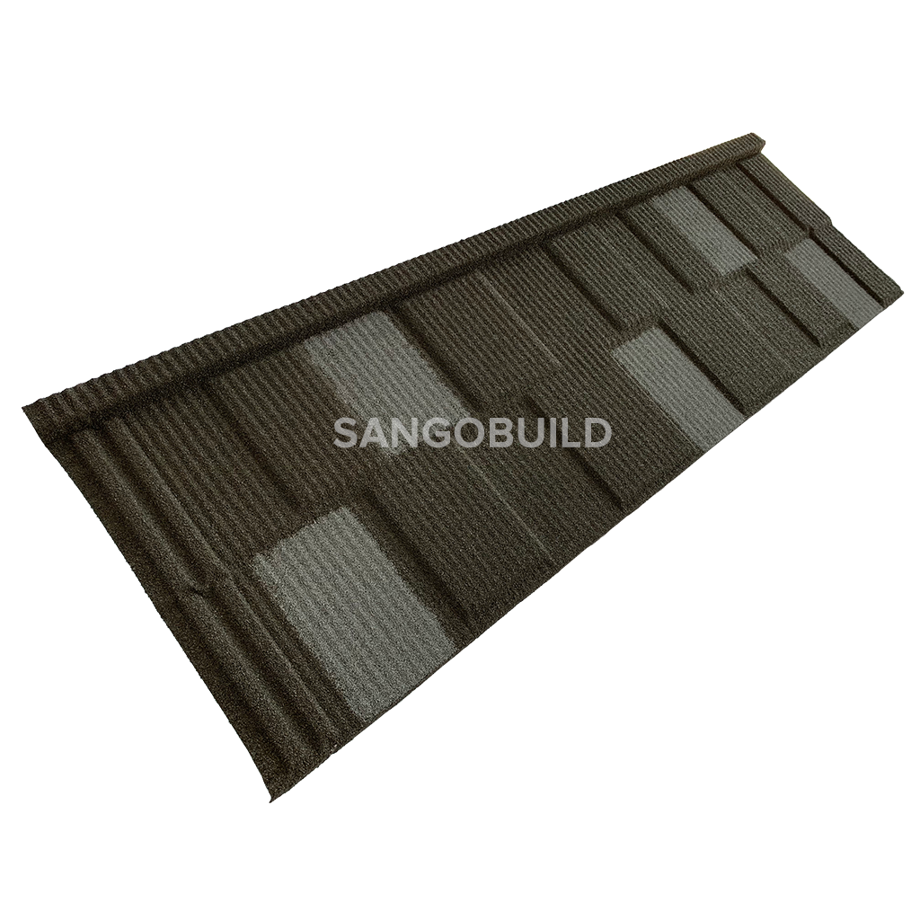 New Zealand Best Selling Tudor Roof Heat Insulation Roofing Sheet For Building Stone Coated Metal Roof Tile