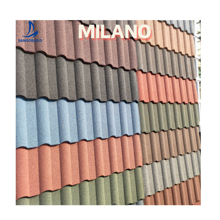 Chinese Factory Low Price Building Materials Colorful Stone Coated Metal Roof Tiles/Roof Sheets