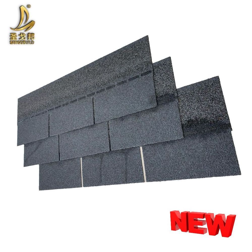 New 3-tab building material heat resistant popular sale fiberglass menards  asphalt  siding roofing shingles prices