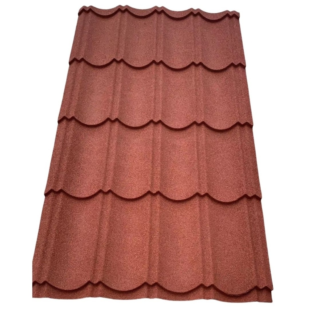 Biggest Size Stone Roofing Sheets Long Span Sheet Heat Resistant Save Labor Installation Stone Coated Metal Roof Tiles