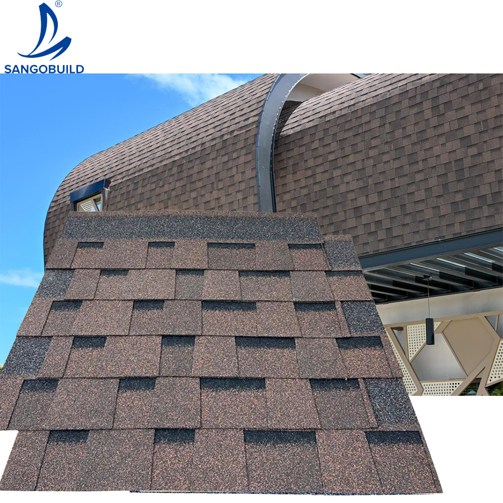 Wholesale Lightweight building Roof Materials Architectural Tejas Para Techos Plain Roofing Red Asphalt Timberline Shingles