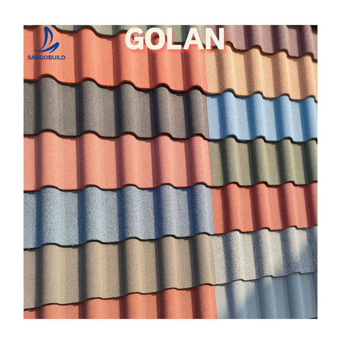 Chinese Factory Low Price Building Materials Colorful Stone Coated Metal Roof Tiles/Roof Sheets