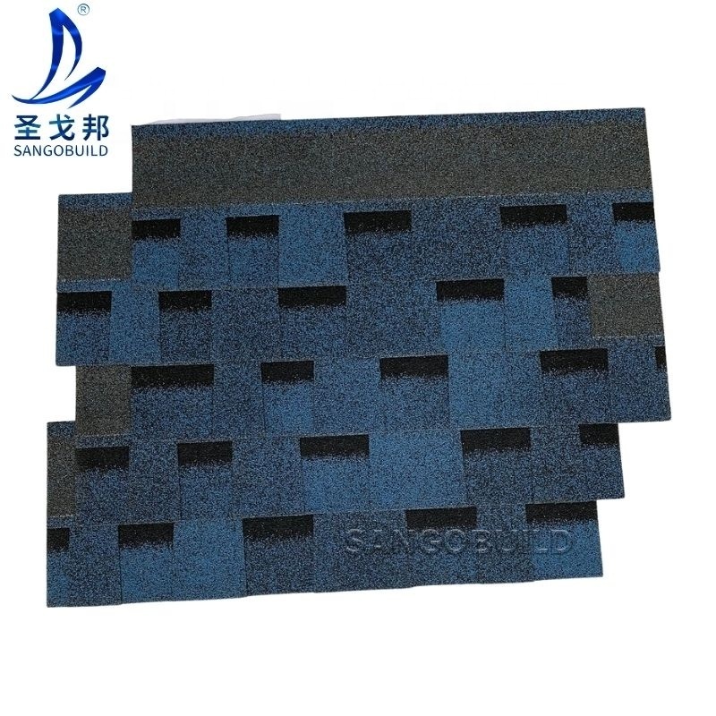 Architectural asphalt shingles roofing bitumen material hexagonal laminated 3tab shingles roofing fiberglass asphalt tiles price