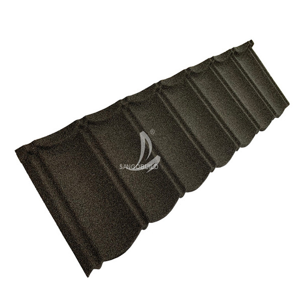 New Zealand Best Selling Tudor Roof Heat Insulation Roofing Sheet For Building Stone Coated Metal Roof Tile