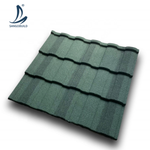 Wholesale construction material lightweight corrugated stone metal roofing sheet,black zinc aluminum roof tiles Jamaica Somalia