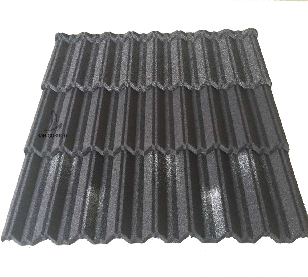 West Africa Nigeria wholesale cheap prices step tiles roofing sheet, curved galvalume steel stone coated roofing tiles for house