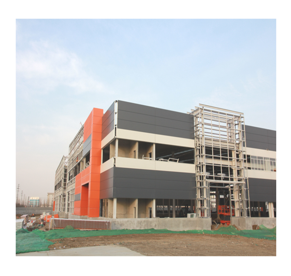 Construction Design Steel Concrete Panel Warehouse Building Chinese Steel Prefabricated Warehouse