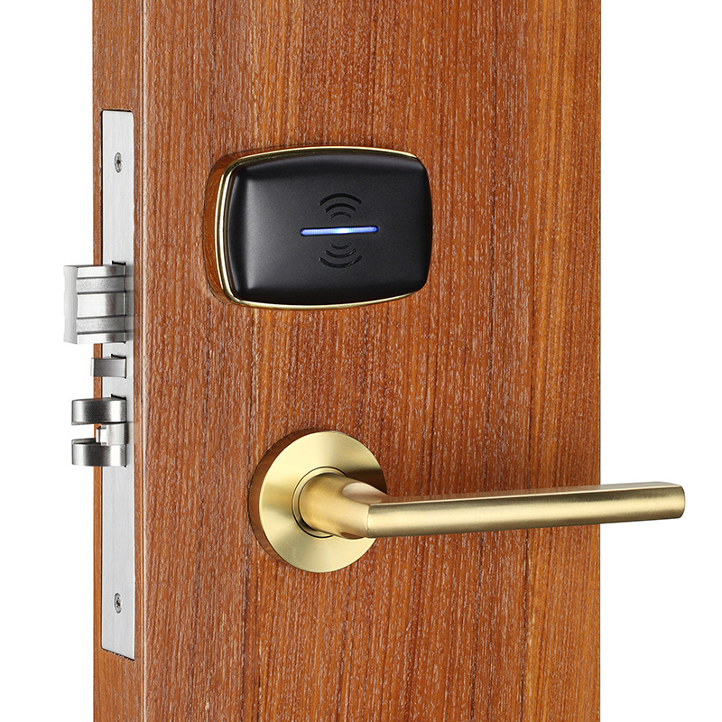 Rfid Hotel Card Door Lock Stainless Steel Sliding Door Lock Card Key Door Lock Hotel