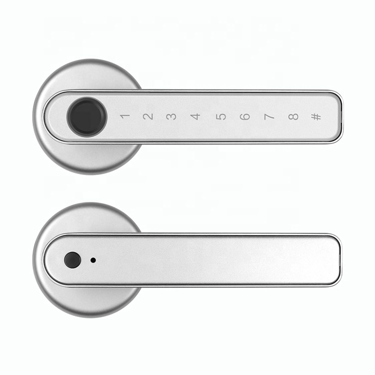 Electronic Door Handle Smart Locks TTLock APP Fingerprint Deadbolt Knob Smart Lock Security Bedroom Smart Lock