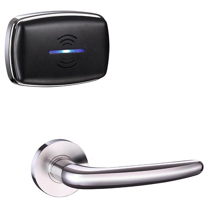 Rfid Hotel Card Door Lock Stainless Steel Sliding Door Lock Card Key Door Lock Hotel