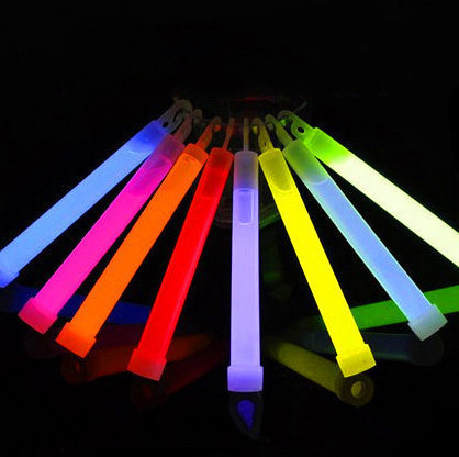 Custom Logo 6-Inch LED Glow Sticks for Parties Promotional Survival Gear Camping Lights Event Essentials